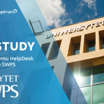 Baner do artykułu z case study wdrożenia ServiceDesk Plus w Uniwersytecie SWPS