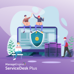 Baner Zabezpieczenia w ServiceDesk Plus