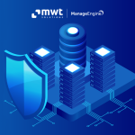 Okładka ebooka od ManageEngine o weryfikacji Active Directory i analizie zachowań użytkowników