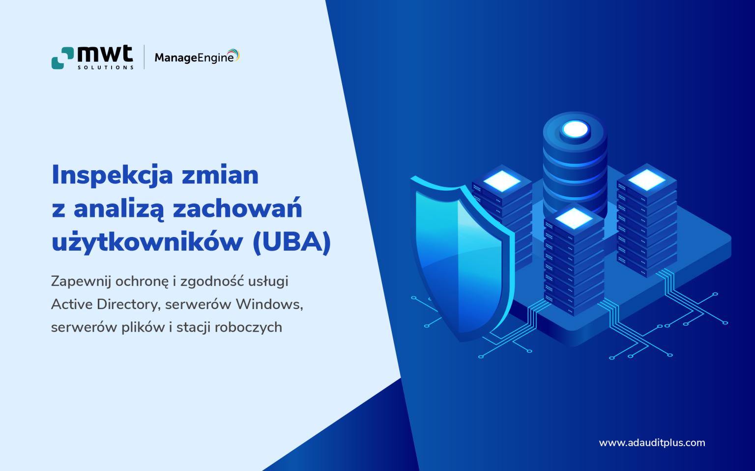 Ebook ManageEngine Inspekcja zmian z analizą zachowań użytkowników (UBA)